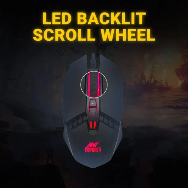 Ant Esports KM540 Gaming Backlit Keyboard and Mouse Combo - Image 3